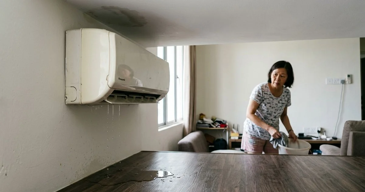 Aircond Water Leaking? 5 Common Causes and How to Fix Them