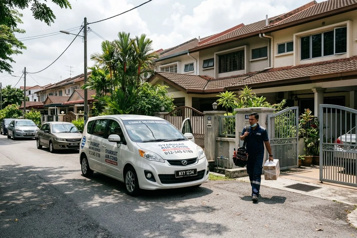 Aircond service in Petaling Jaya
