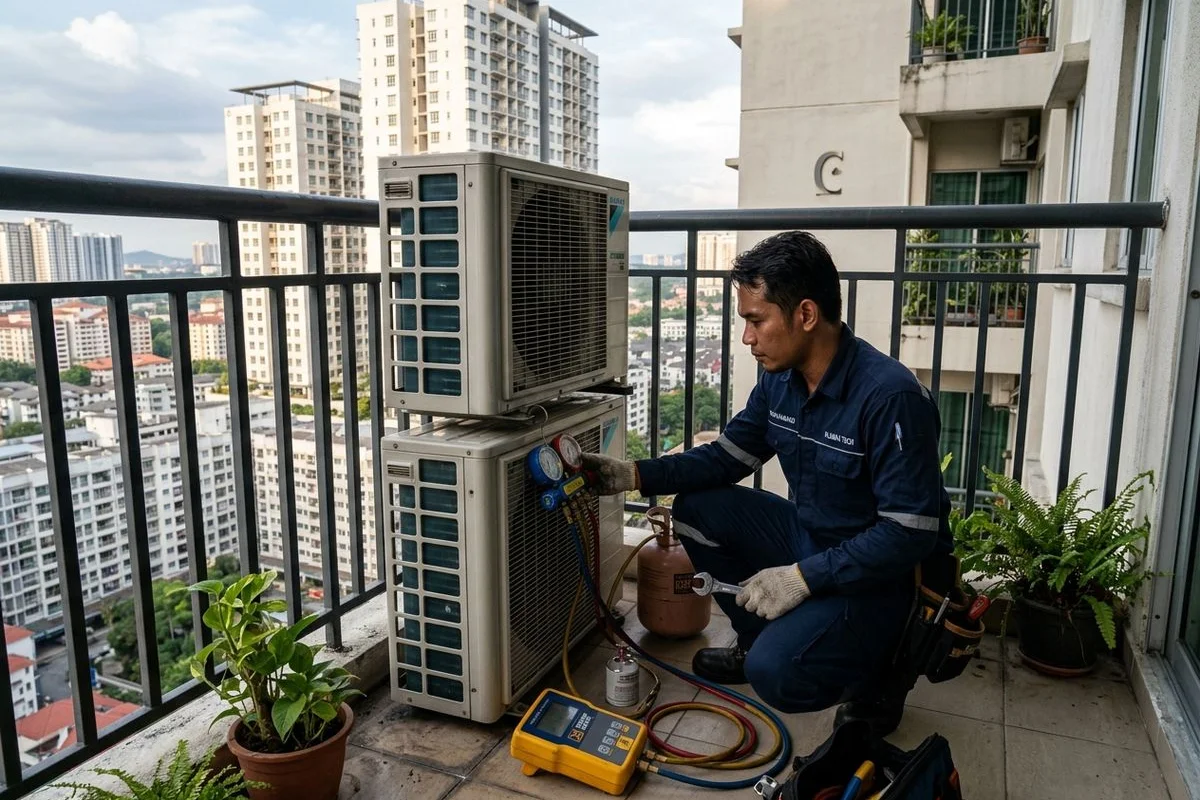 Aircond service in Kota Damansara