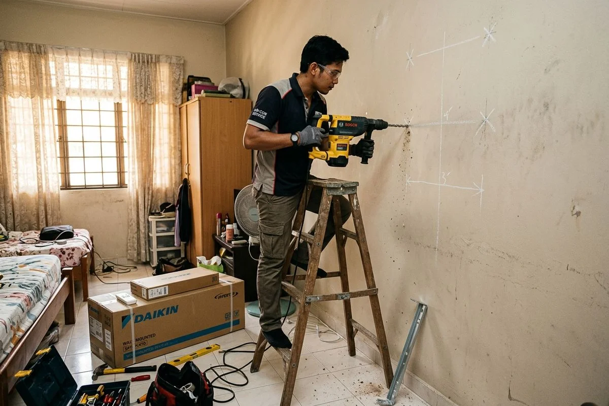 New Aircond Installation