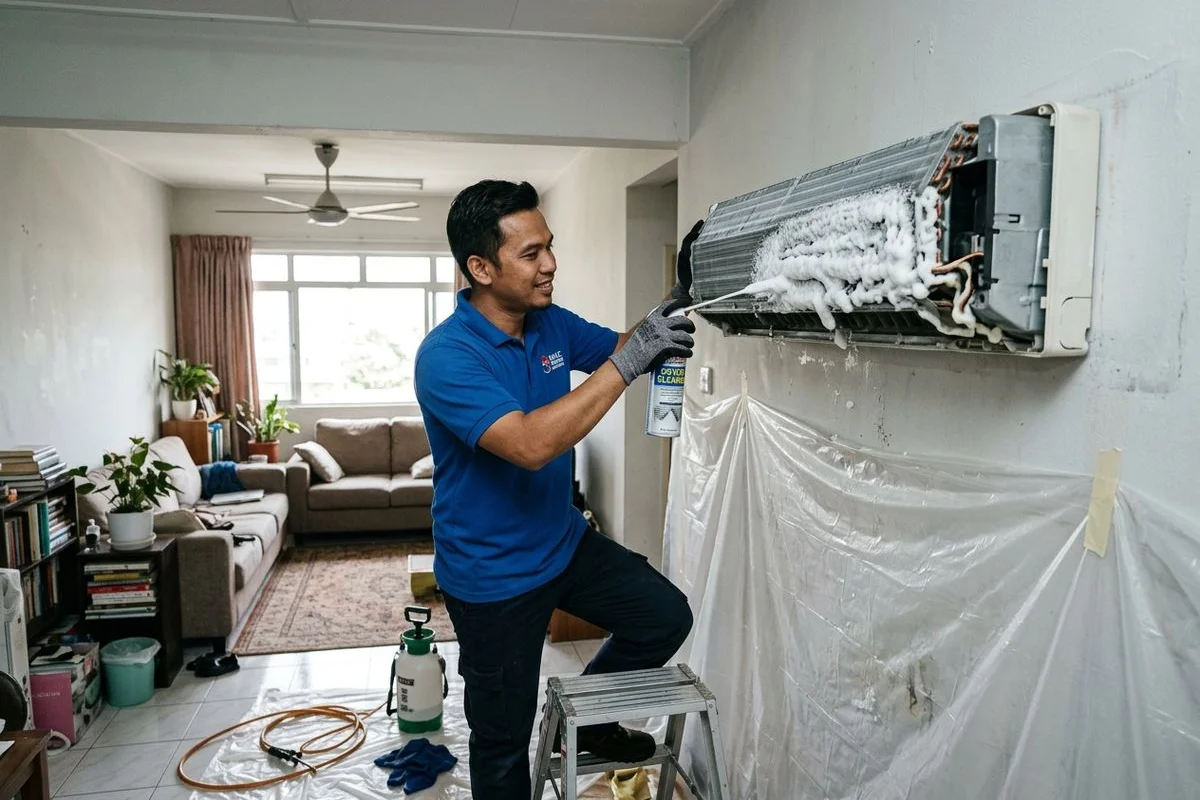 Aircond Chemical Wash & Overhaul